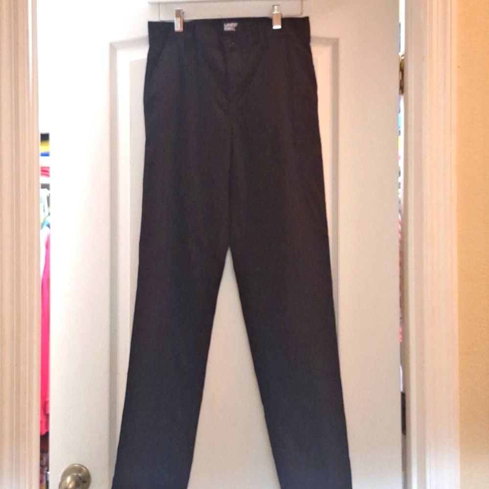 Land's End Boys Size 14 Black Slacks